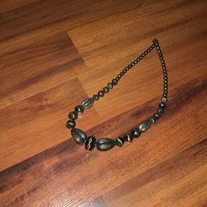 Brown necklace